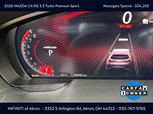 2025 Mazda CX-90 3.3 Turbo Premium Sport