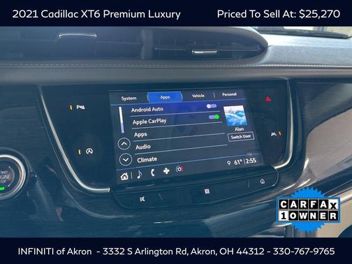 2021 Cadillac XT6 Premium Luxury AWD