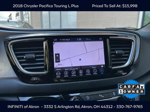 2018 Chrysler Pacifica Touring-L Plus