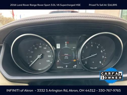 2016 Land Rover Range Rover Sport Supercharged HSE