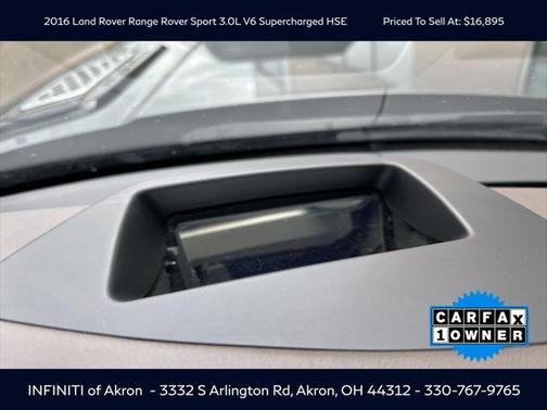 2016 Land Rover Range Rover Sport Supercharged HSE