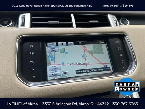 2016 Land Rover Range Rover Sport Supercharged HSE