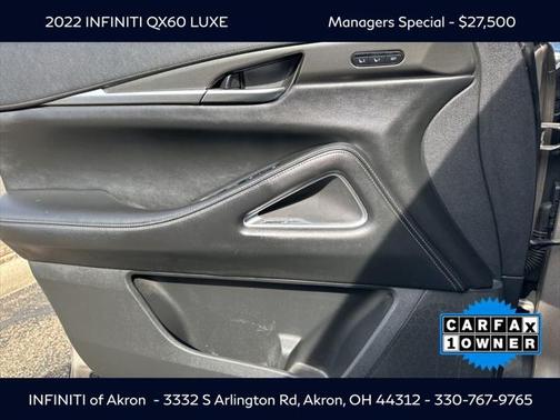 2022 INFINITI QX60 Luxe