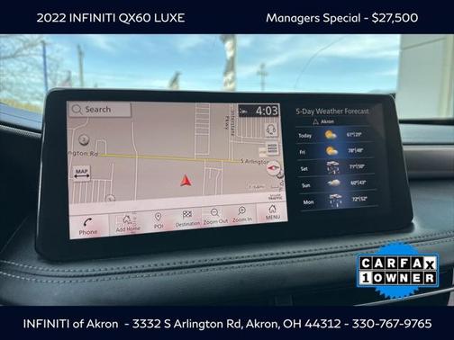 2022 INFINITI QX60 Luxe