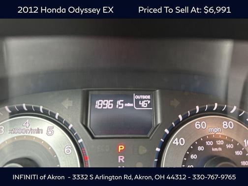 2012 Honda Odyssey EX