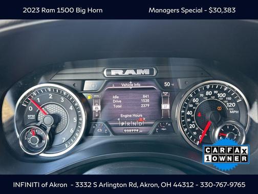 2023 RAM 1500 Big Horn/Lone Star