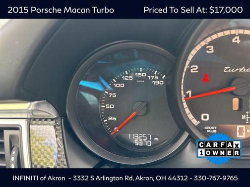 2015 Porsche Macan Turbo