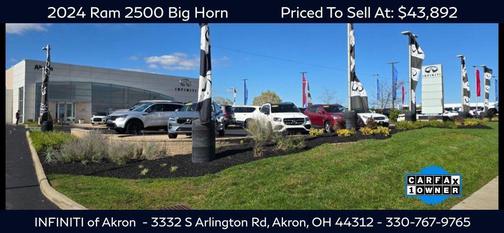 2024 RAM 2500 Big Horn Crew Cab 4x4 6'4' Box