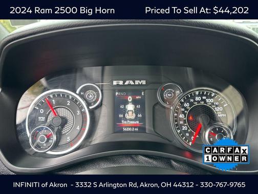 2024 RAM 2500 Big Horn Crew Cab 4x4 6'4' Box
