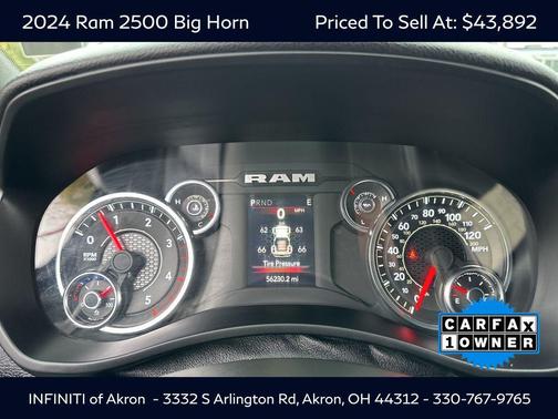 2024 RAM 2500 Big Horn Crew Cab 4x4 6'4' Box
