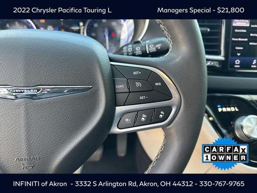 2022 Chrysler Pacifica Touring L
