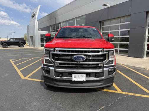 RACE RED 2022 Ford F-250 Lariat