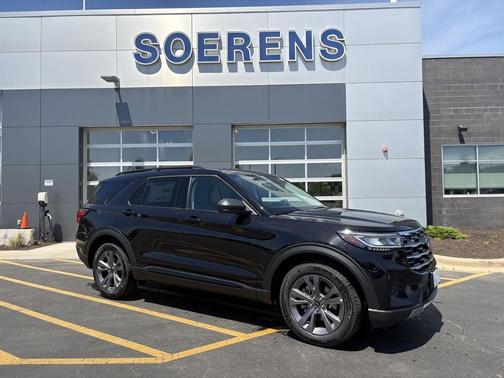 AGATE BLACK METALLIC 2026 Ford Explorer Active (200A)