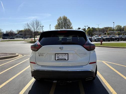 Pearl White Tricoat 2020 Nissan Murano Platinum Intelligent AWD