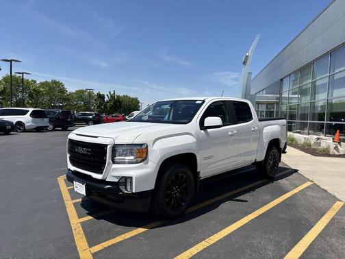 Summit White 2022 GMC Canyon Elevation