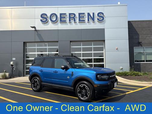 Velocity Blue Metallic 2025 Ford Bronco Sport Outer Banks