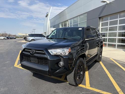 Midnight Black Metallic 2021 Toyota 4Runner SR5 Premium