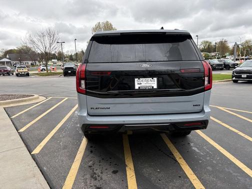 Glacier Gray Metallic Tri-Coat 2026 Ford Expedition Max Platinum