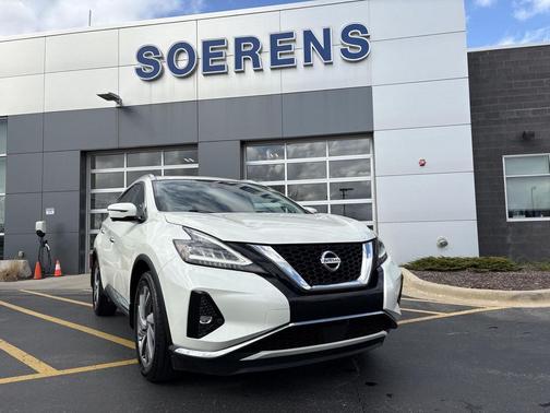 Pearl White Tricoat 2020 Nissan Murano SL Intelligent AWD