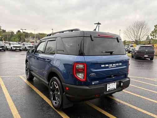 ATLAS BLUE METALLIC 2024 Ford Bronco Sport Outer Banks