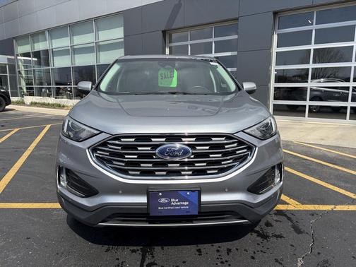 ICONIC SILVER 2022 Ford Edge Titanium
