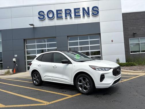 STAR WHITE METALLIC TRI-COAT 2023 Ford Escape ST-Line