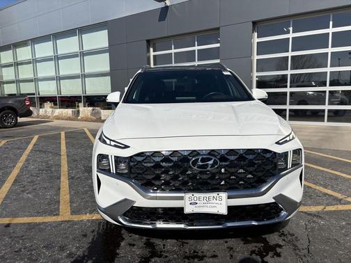 Serenity White 2023 Hyundai SANTA FE Ultimate Calligraphy