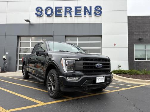 AGATE BLACK METALLIC 2022 Ford F-150 Lariat