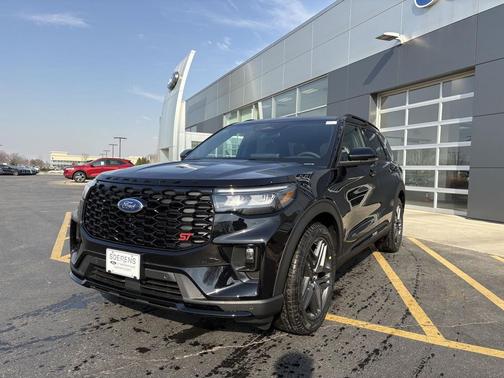 Agate Black Metallic 2026 Ford Explorer ST