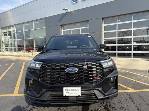 Agate Black Metallic 2026 Ford Explorer ST