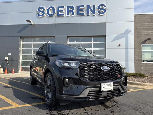 Agate Black Metallic 2026 Ford Explorer ST