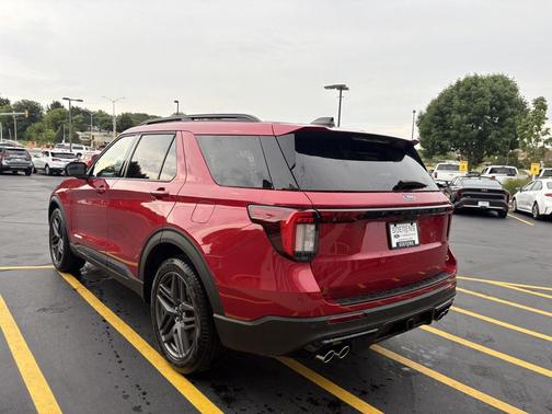 Rapid Red Metallic Tinted Clearcoat 2026 Ford Explorer ST