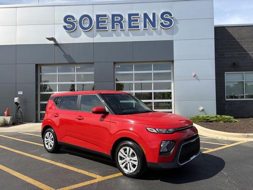 Inferno Red 2022 Kia Soul LX