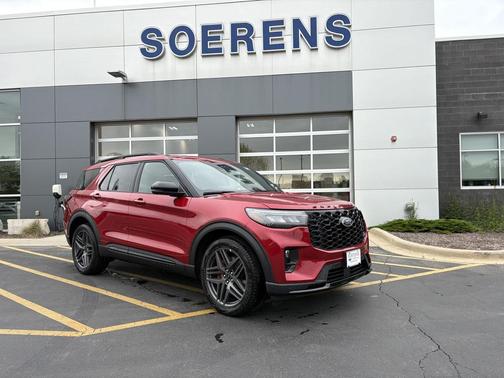 RAPID RED MET TINTED CC 2026 Ford Explorer ST