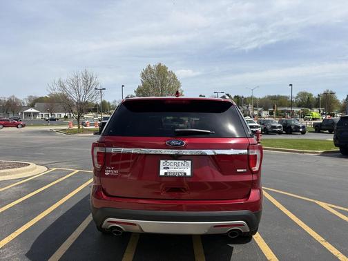 RUBY RED METALLIC TC 2016 Ford Explorer XLT