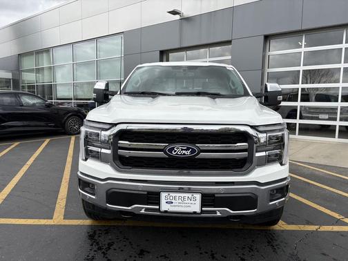 STAR WHITE METALLIC TRICOAT 2026 Ford F-150 Lariat