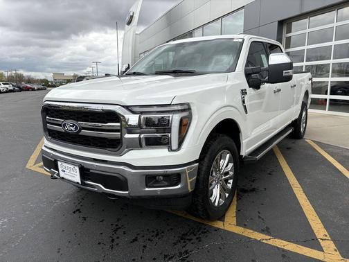 STAR WHITE METALLIC TRICOAT 2026 Ford F-150 Lariat