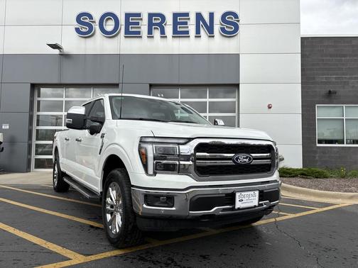 STAR WHITE METALLIC TRICOAT 2026 Ford F-150 Lariat