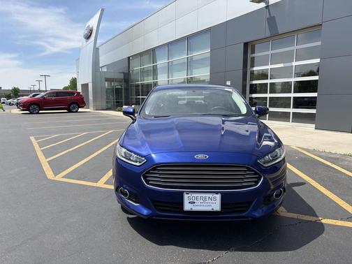 DEEP IMPACT BLUE 2016 Ford Fusion S