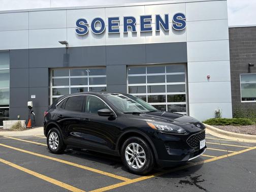 AGATE BLACK METALLIC 2022 Ford Escape SE