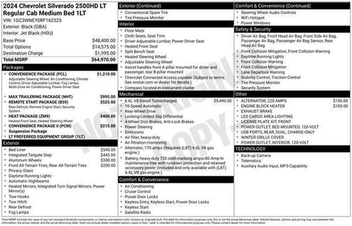 2024 Chevrolet Silverado 2500 LT