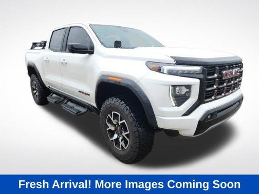 Summit White 2023 GMC Canyon AT4X