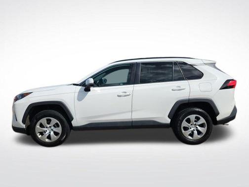 Super White 2019 Toyota RAV4 LE