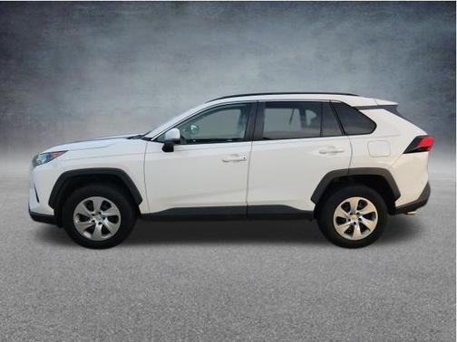 Super White 2019 Toyota RAV4 LE