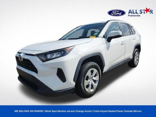 Super White 2019 Toyota RAV4 LE