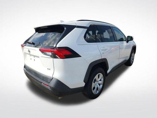 Super White 2019 Toyota RAV4 LE