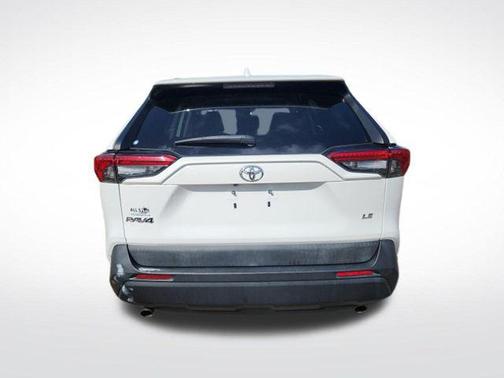 Super White 2019 Toyota RAV4 LE