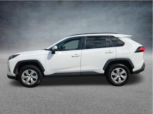 Super White 2019 Toyota RAV4 LE