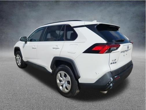Super White 2019 Toyota RAV4 LE