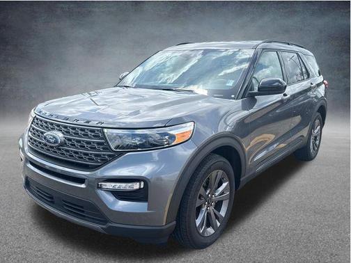 Carbonized Gray Metallic 2023 Ford Explorer XLT